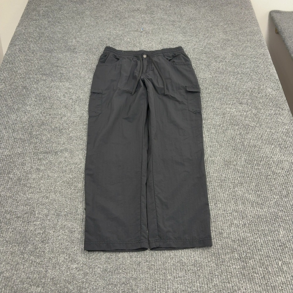 Columbia Cargo Pants M Grey Nylon Lightweight Outdoor Hiking Gorpcore Style